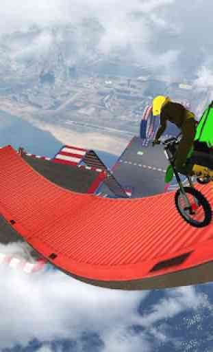 Bike Impossible Tracks Race: 3D Motorcycle Stunts 4