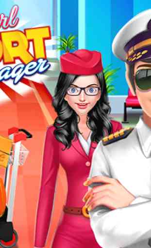 Cabin Crew Flight Attendant Girl Airport Adventure 1
