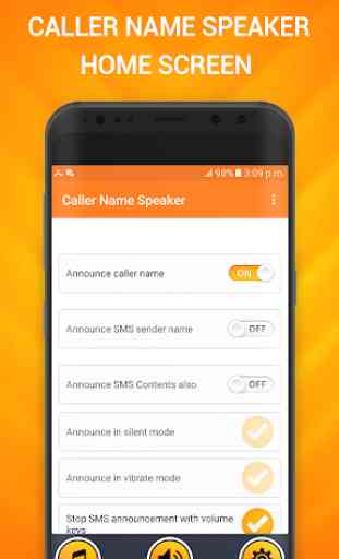 Caller Name Speaker – Speak Message 4