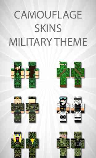 Camouflage Skins For Minecraft PE 4