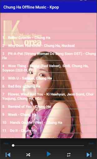 Chung Ha Offline Music - Kpop 4