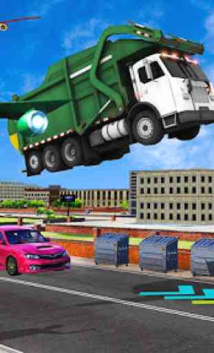 City Flying Garbage Truck driving simulator Game 2