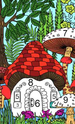 Color by Number - New Coloring Book Free 3