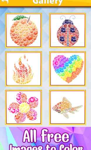 Diamond Art: Paint by Number, Shiny Coloring Pages 1