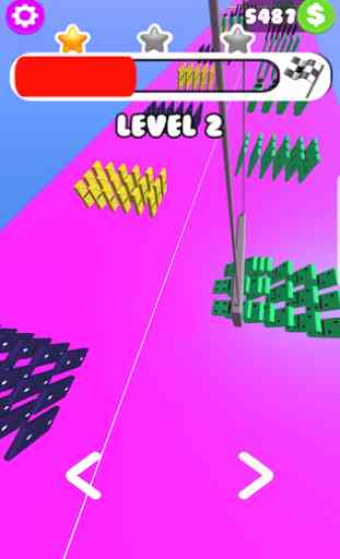 Dominoes Falling! Oddly Satisfying ASMR Game 2
