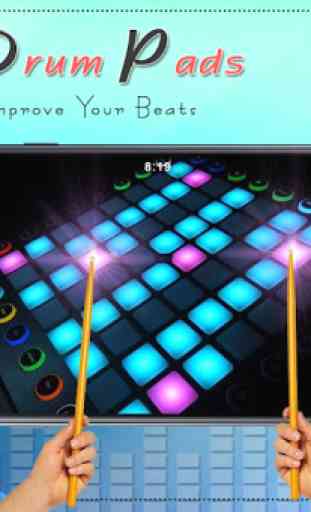 Electro Music Drum Pads: Real Drums Music Game 2