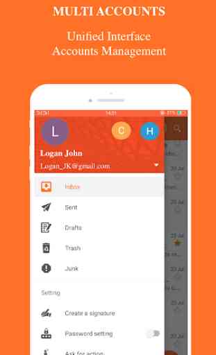 Email client app - email mailbox 4