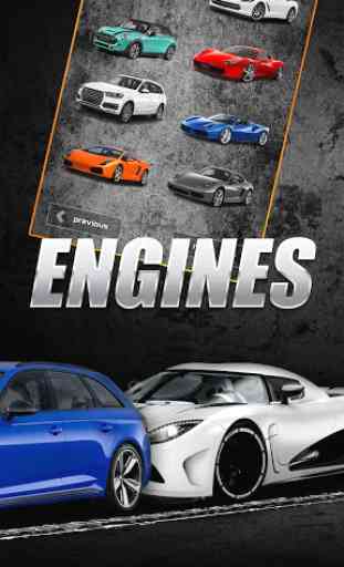 Engines sounds of the legend cars 3