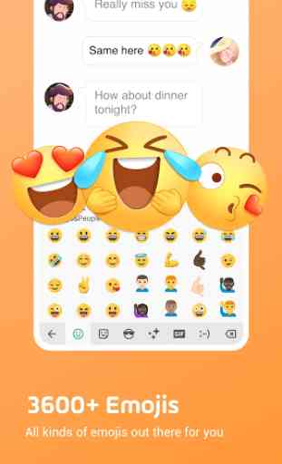 Facemoji Keyboard Lite for Xiaomi - Emoji & Theme 2