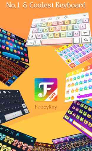 FancyKey Keyboard - Emoji, GIF 1