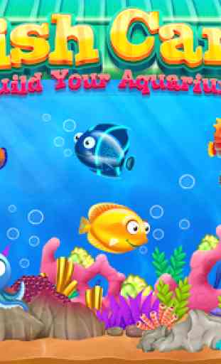 Fish care games: Build your aquarium 2