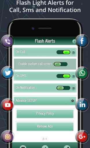 Flash Alerts on Call, SMS & Notifications 1