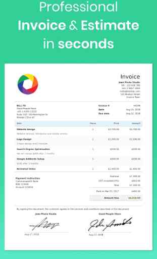 Free Invoice Maker App 2