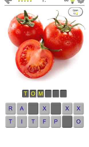 Fruit and Vegetables, Nuts & Berries: Picture-Quiz 1