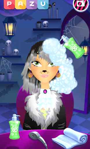 Girls Hair Salon Monsters - makeover game for kids 4