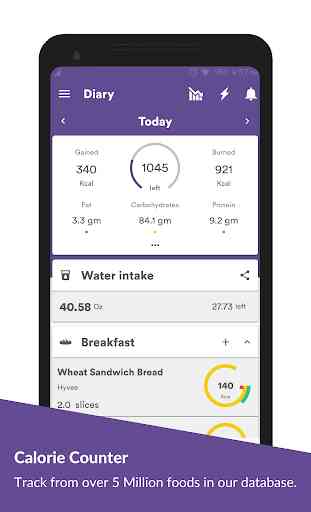 Health Mate - Calorie Counter & Weight Loss App 3