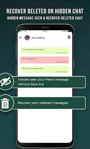 hide chat seen-unseen (status saver for WhatsApp) 2