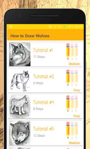 How to Draw Wolves - Easy Drawing Step by Step 1