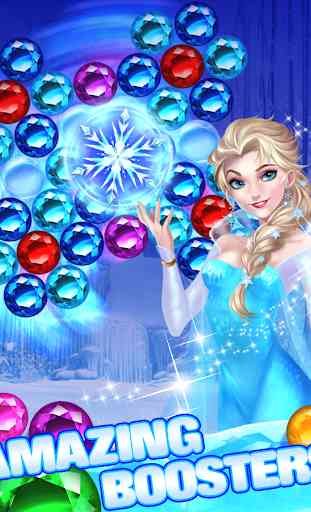 Ice Queen Game Bubble Shooter 3