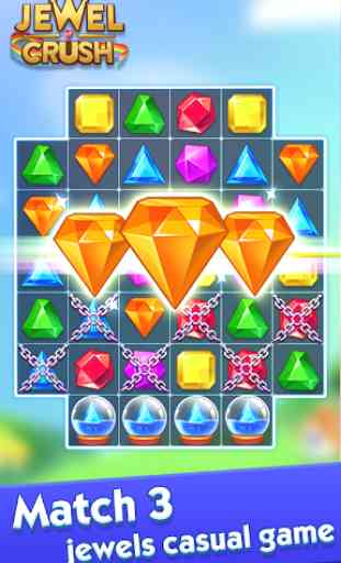 Jewel Crush™ - Jewels & Gems Match 3 Legend 1