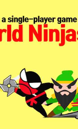 Jumping Ninja Battle - Two Player battle Action 2