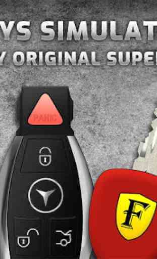 Keys simulator and engine sounds of supercars 1