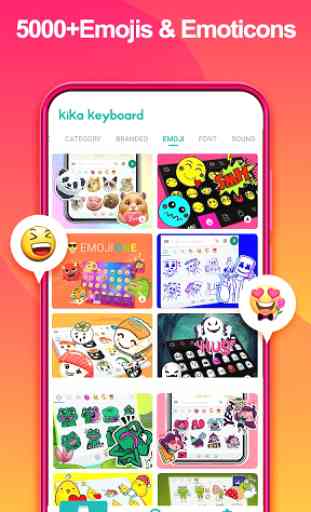 Kika Keyboard 2020 - Emoji Keyboard, Stickers, GIF 1