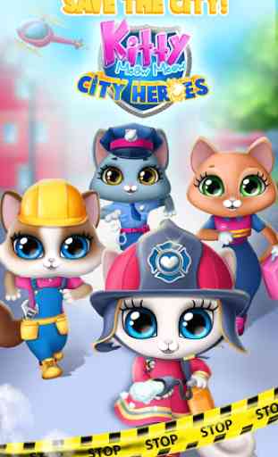 Kitty Meow Meow City Heroes - Cats to the Rescue! 1