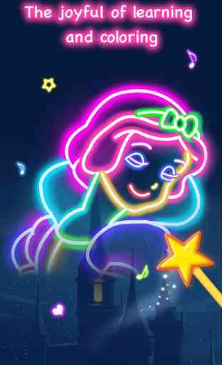 Learn To Draw Glow Princess 1