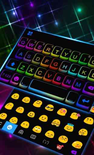 Led Colorful Keyboard Theme 2