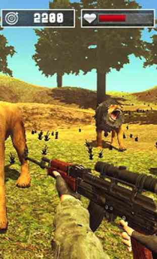 Life of Animals Jungle Survival - Lion Shooting 3