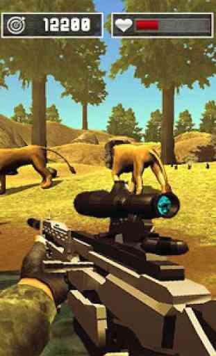 Life of Animals Jungle Survival - Lion Shooting 4
