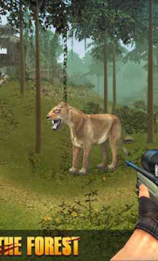 Lion Sniper Hunting Game - Safari Animals Hunter 2