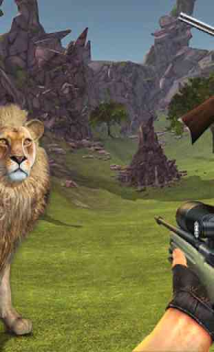 Lion Sniper Hunting Game - Safari Animals Hunter 4