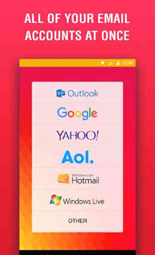 Lite Mail: Hotmail, Gmail, Yahoo Email Client 1