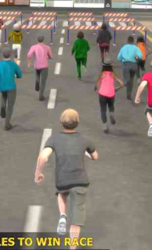 Marathon Race Simulator 3D: Running Game 2