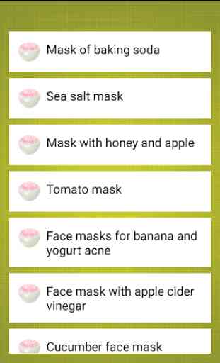 Masks for acne 2
