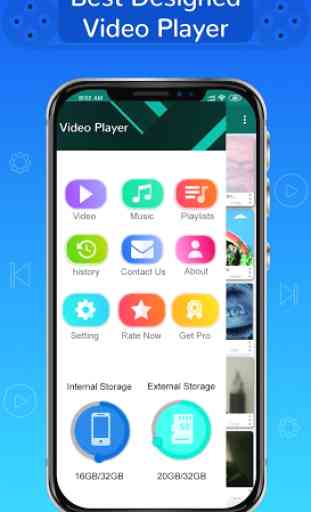 Media Player - MP4 HD Player and Music Player 2