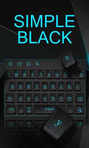 Modern Simple Black keyboard 2
