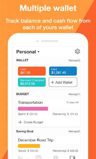 Money Manager: Track expense & budget bookkeeping 4