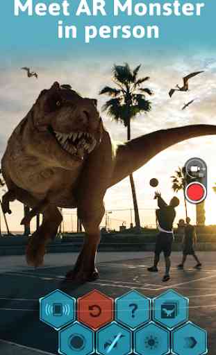 Monster Park AR - Jurassic Dinosaurs in Real World 1