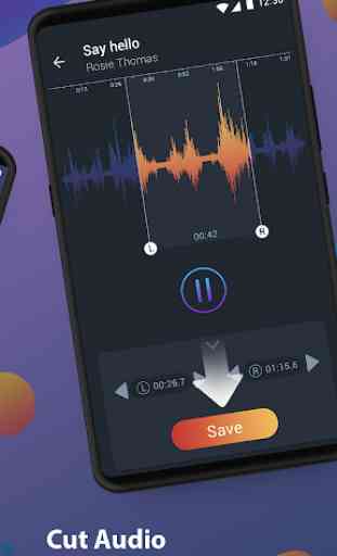 Music cutter ringtone maker - MP3 cutter editor 2