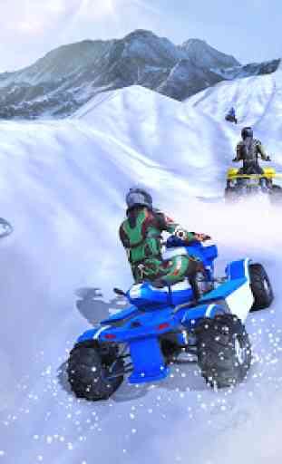 Offroad Snow Mountain ATV Quad Bike Racing Stunts 4