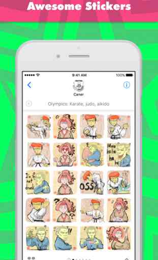 Olympics: Karate, judo, aikido stickers by Caner 1
