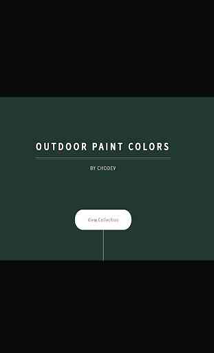 Outdoor Paint Colors 3