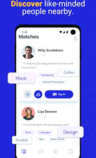Panion - Match, Chat & Meet with Likeminded People 2