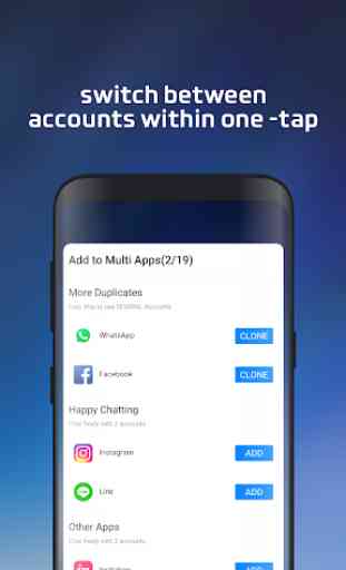 Parallel App – Multiple accounts & Two face 2