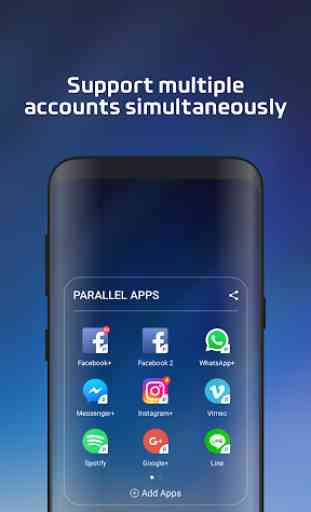 Parallel App – Multiple accounts & Two face 3