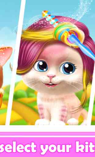 Pet Kitty Hair Salon Hairstyle Makeover 2
