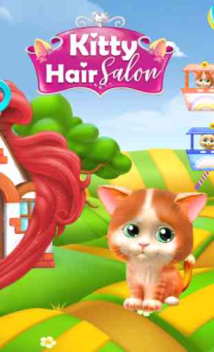 Pet Kitty Hair Salon Hairstyle Makeover 4